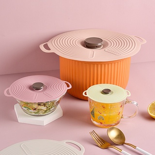 HERA Nắp Đậy Tô / Thức Ăn Bằng Silicone Đa Năng Tiện Dụng Cho Tủ Lạnh / Lò Vi Sóng