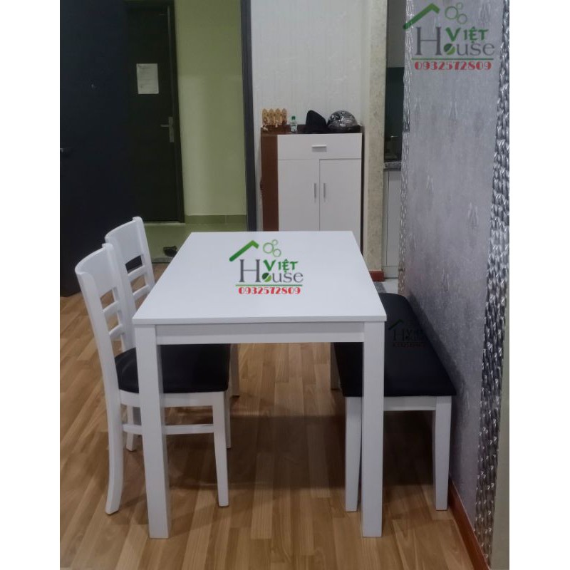 Set Bàn ăn Mostar ghế băng đẹp, giá rẻ (Freeship nt HCM, Dĩ An, Biên Hoà)