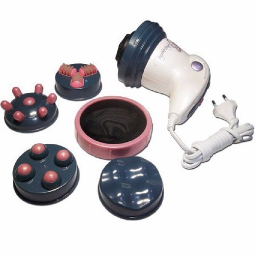 Máy massage toàn thân 5in1 cầm tay HCR-118 Freeship Máy matxa có tia hồng ngoại rung mạnh - Shop Hàng Cực Rẻ