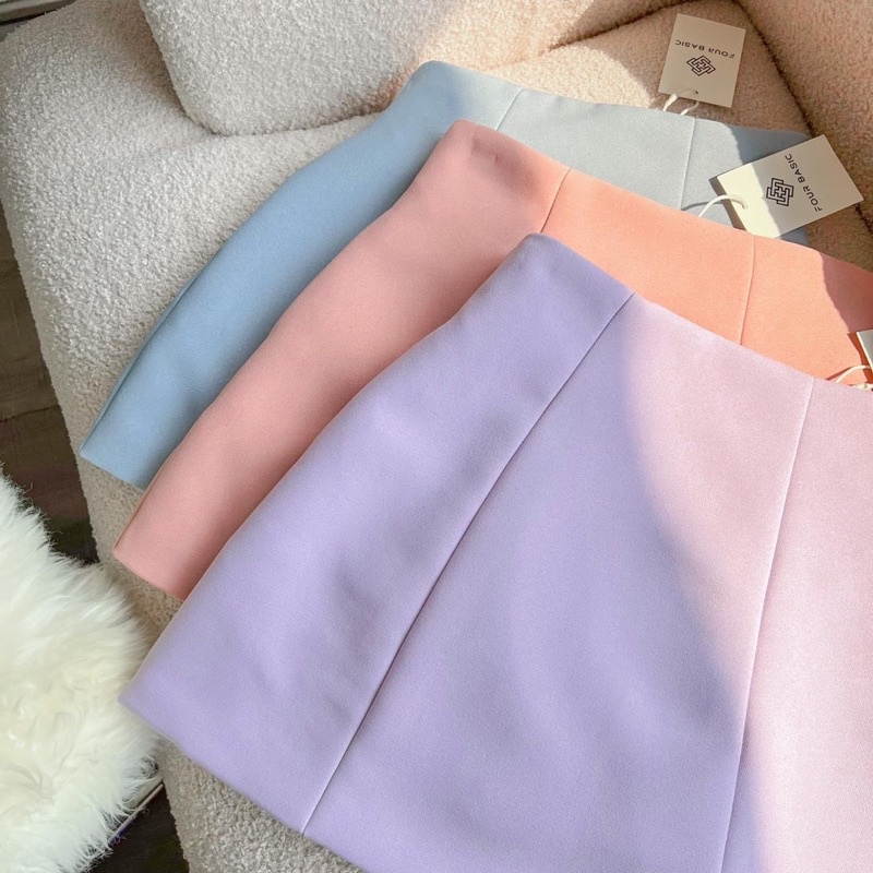 Chân Váy Cạp Cao Tôn Dáng nữ m916