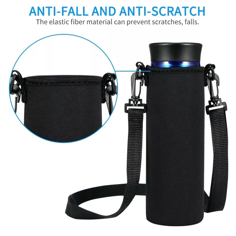 Vỏ Bọc Bình Nước Cách Nhiệt Bằng Vải Neoprene 500 / 1000ML