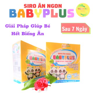 Siro ăn ngon babyplus chính hãng cho bé