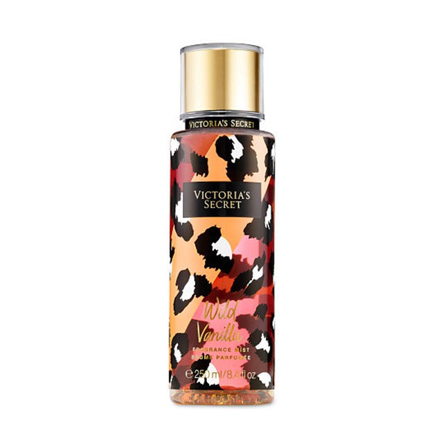 Nước hoa xịt thơm toàn thân cao cấp authentic Victoria’s Secret Wild Vanilla Fragrance Mist 250ml (Mỹ)