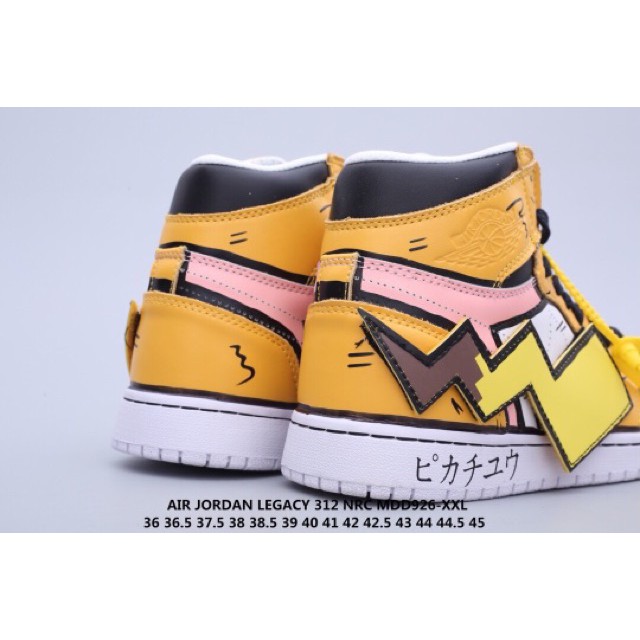 2021  ẢNH THẬT | Giày Thể Thao Jordan 1 x pokemon | BigBuy360 - bigbuy360.vn