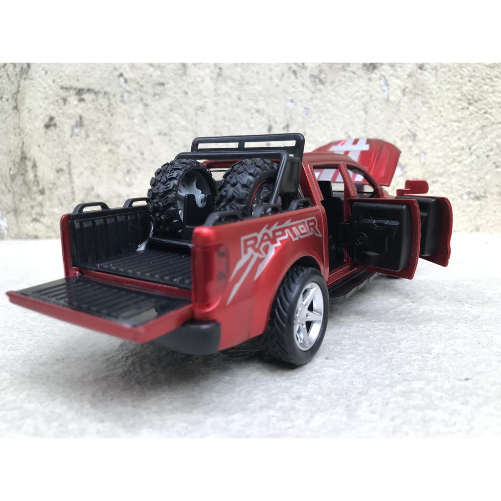 Mô hình xe PICKUP FORD Ranger Raptor 2021 1:32