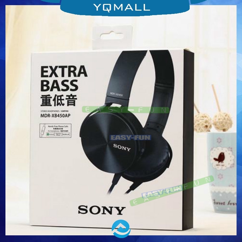 Tai nghe chụp tai SONY XB450 EXTRA BASS tích hợp micro