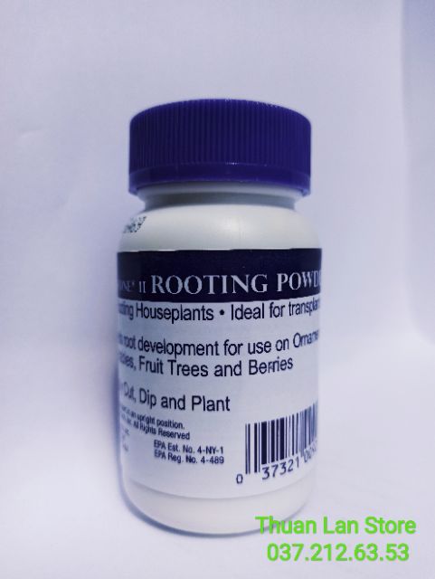 ROOTING-POWDER Dạng Bột Siêu Kích Rễ từ Mỹ ( giâm cành, chiết cành, chống khuẩn ) hũ 35gram