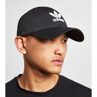 [ Kèm Video SP ] Mũ lưỡi trai D@s Trefoil Baseball Cap - Black | EC3603