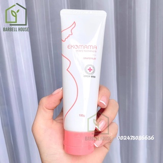 Kem đánh răng thảo mộc hữu cơ cho mẹ bầu - an toàn cho mẹ bầu & sau sinh - 100g
