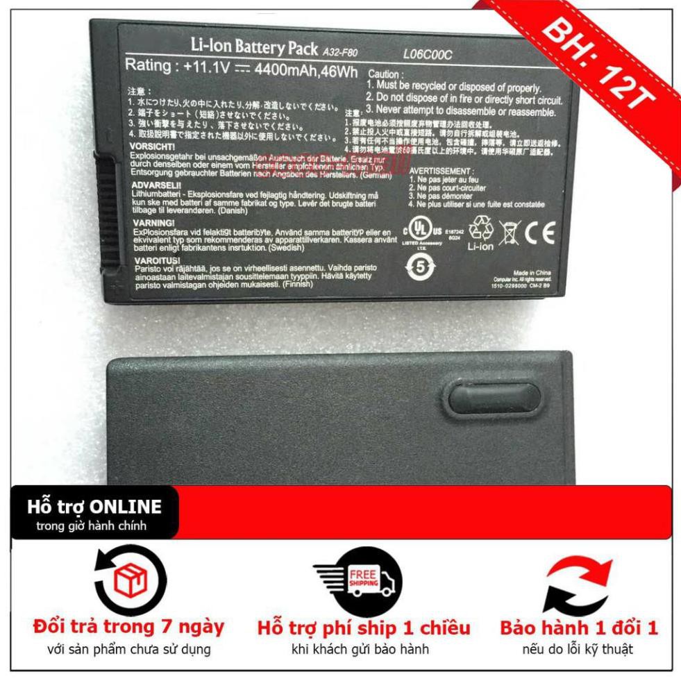 Pin laptop Asus F80,F80A F80H F80Q F80L F80Q-X4F F80Q-4P020E A32-F80 A32-F80A ,F50Q