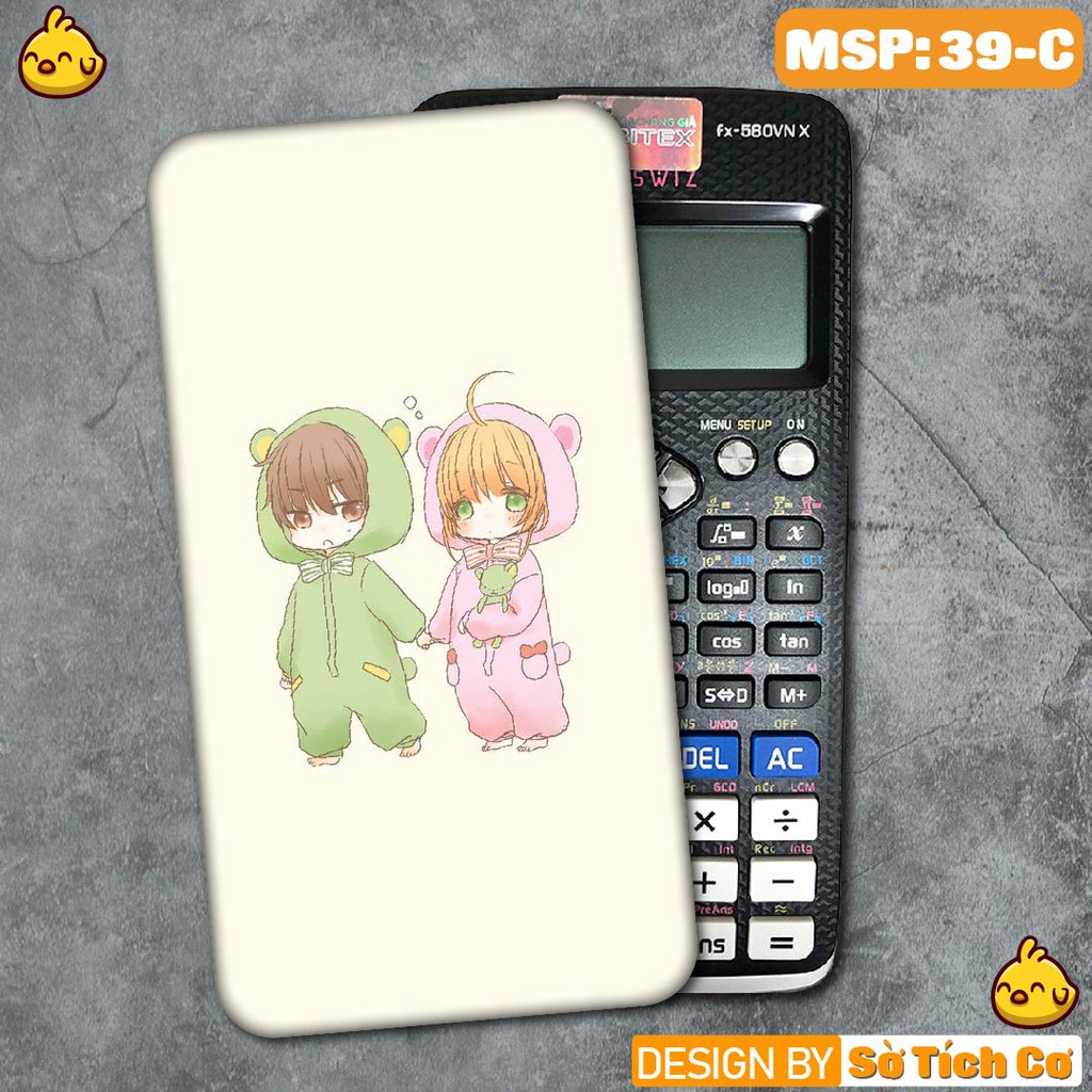 Miếng decal dán máy tính casio vinacal FX500 FX570 FX580 - 570ES 570EX 680EX hình Outfits MSP: MT37 đến MT39