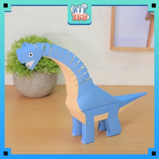 Mô hình giấy động vật Khủng long Brachiosaurus