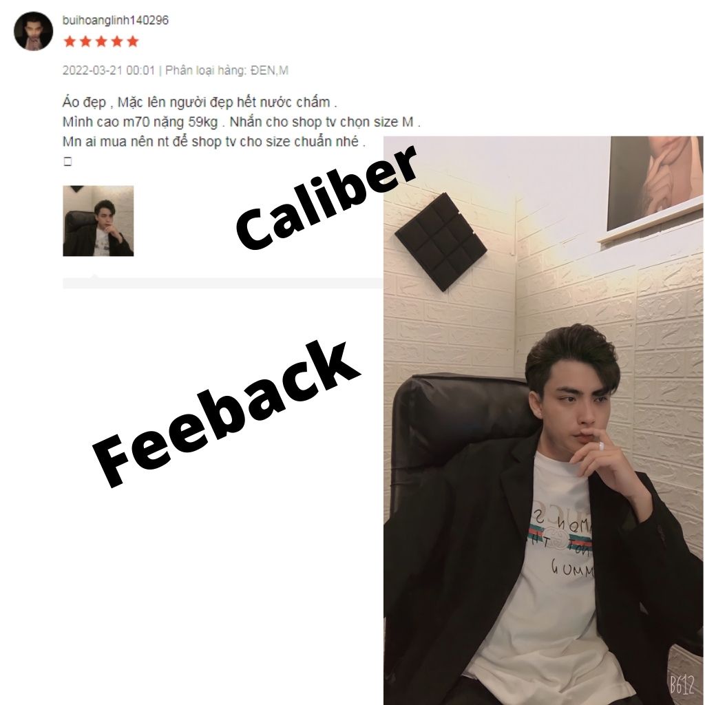 Áo Blazer Nam CALIBER phong cách Hàn Quốc áo khoác nam cao cấp dáng vest  năng động  hai màu đen nâu Unisex AK01