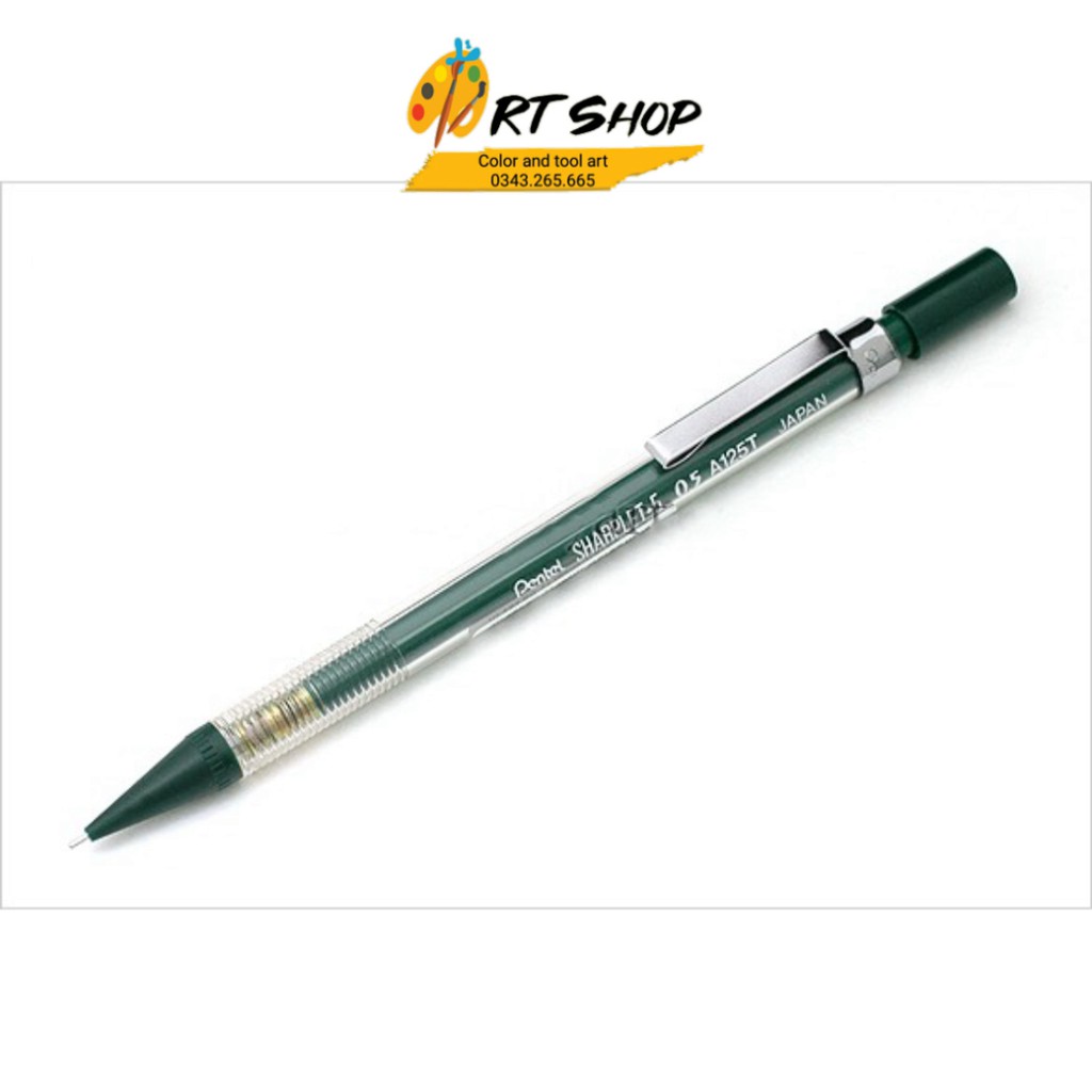 Bút chì bấm chính hãng Pentel  A125T - Art Shop