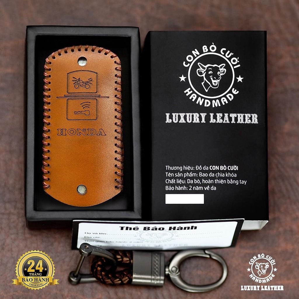 Bao Da chìa khoá Air Blade, Vision, Lead, Vario, 2 nút