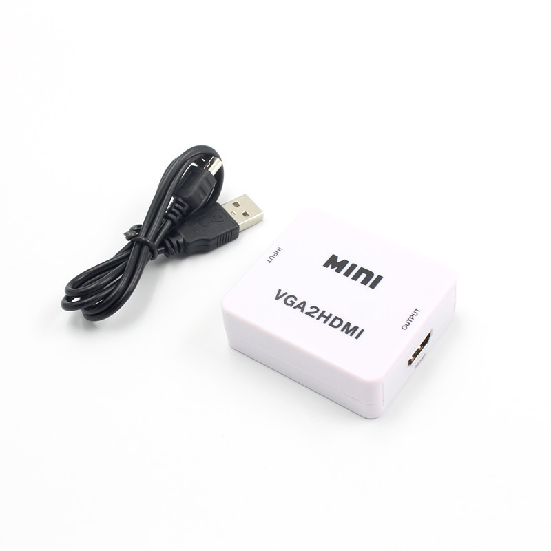 Bộ ChuyểN VGA Sang HDMI 1080P HD VGA2HDMI VGA