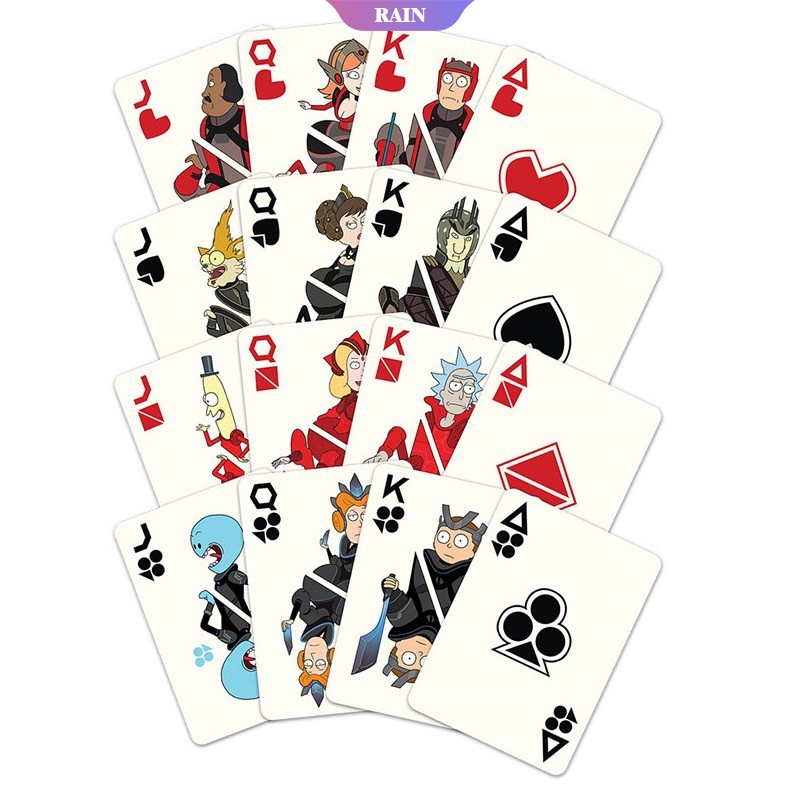 Bộ Bài Tây Rick Và Morti Cao Cấp Dùng Cho Các Bữa Tiệc
