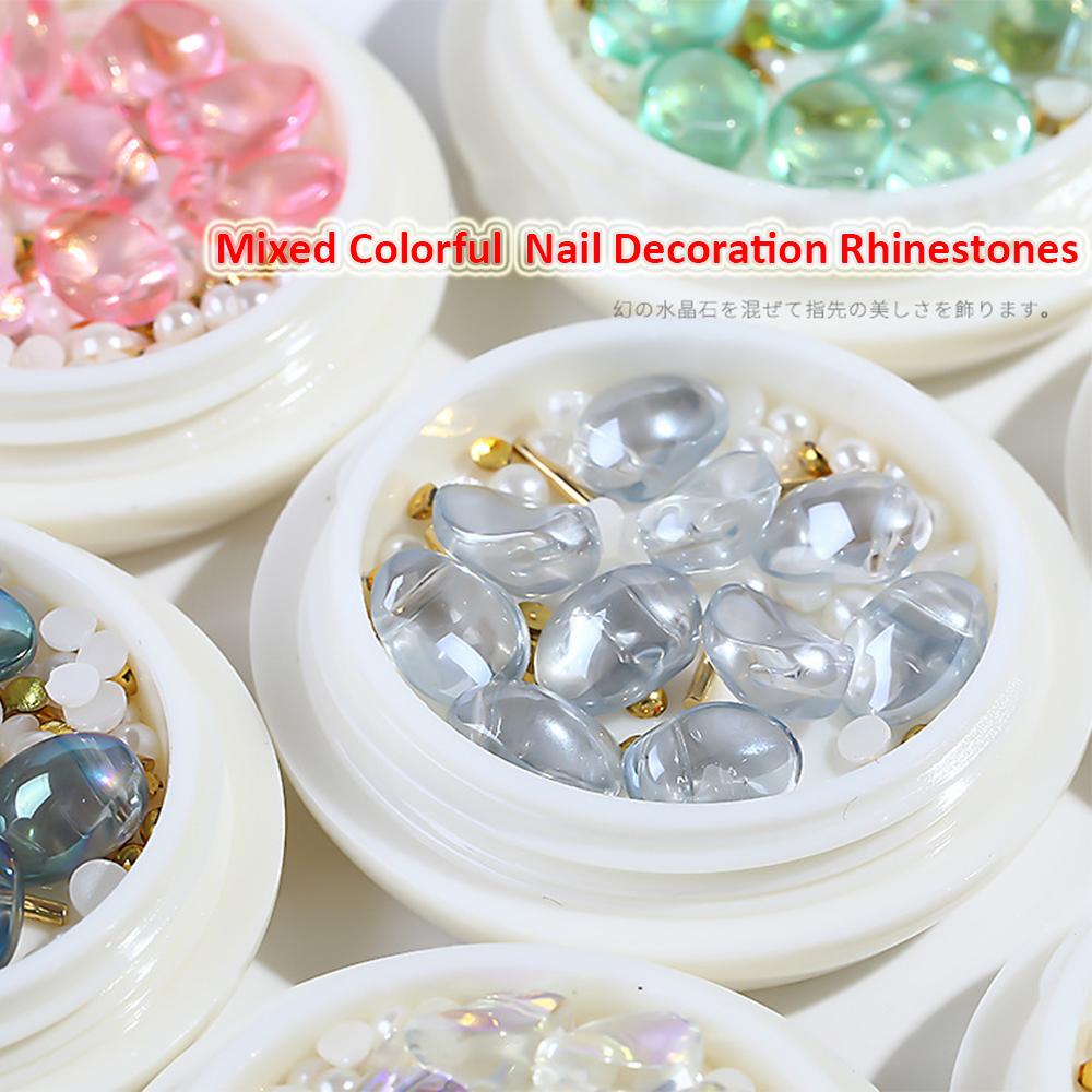 Đinh Tán 3D Nhiều Màu Sắc Dùng Trang Trí Móng Nghệ Thuật|Phụ Kiện Trang Trí Móng Tay Nghệ Thuật