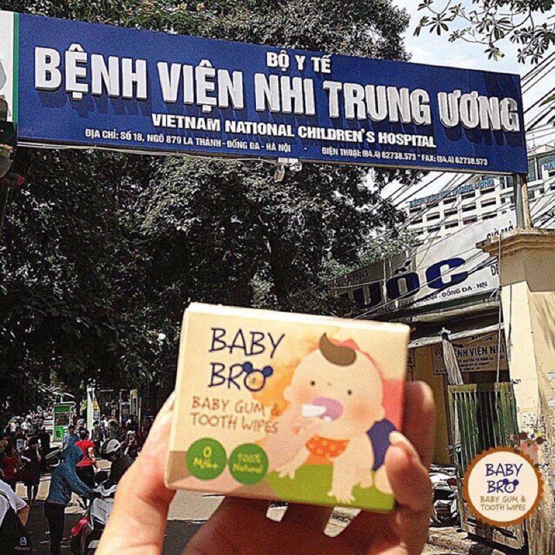 gạc rơ lưỡi BABY BRO cho bé