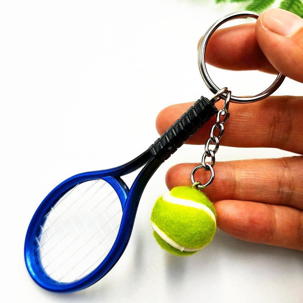 Móc Khóa Hình Vợt Tennis Thời Trang