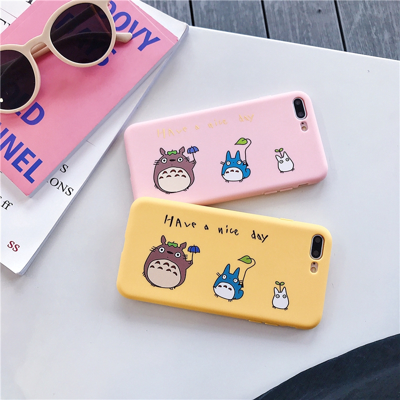 Ốp lưng Totoro nhiều mẫu mã dễ thương cho điện thoại Vivo Y53 2017 Y71 Y81 Y91 Y95