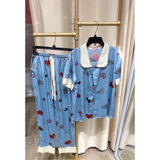 đồ bộ pijama lụa latin