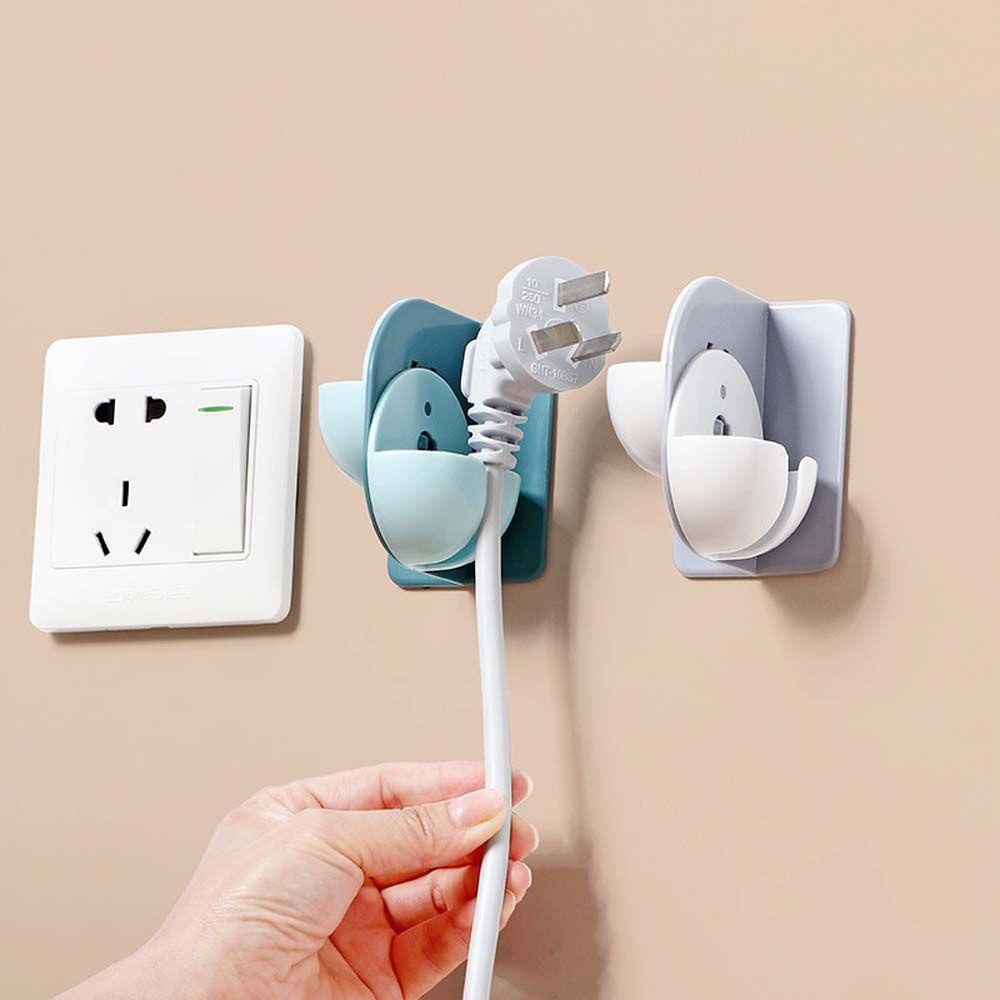 Giá Treo Dây Điện Gắn Tường Không Cần Đục Lỗ Tiện Dụng Cho Gia Đình / Văn Phòng