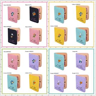 KPOP BTS  Short Wallet Card Pack Cartoon Character Wallet