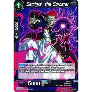 Thẻ bài Dragonball - TCG - Demigra, the Sorcerer / BT7-105'