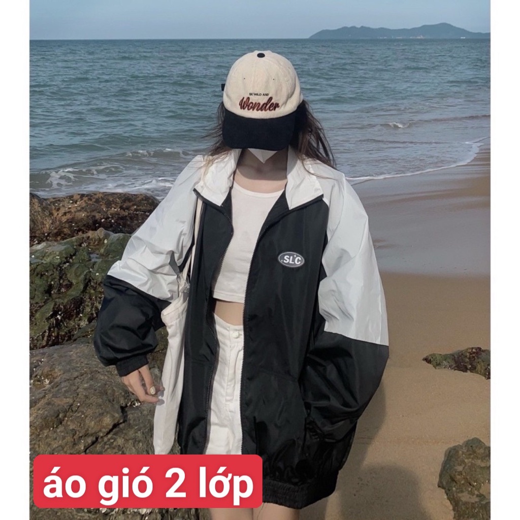 [SIÊU PHẨM, TẶNG QUÀ XINH] ÁO KHOÁC NAM NỮ, ÁO GIÓ 2 LỚP LC/RO PHONG CÁCH HÀN 3 MÀU XANH ĐEN RÊU TEENS FASHION