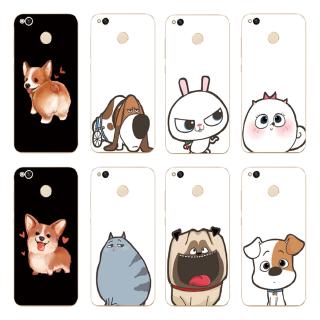 Ốp điện thoại TPU mềm hình chó mèo xinh xắn cho OPPO F9 Pro/F7/A7X/A7/A5S/AX7/A7N