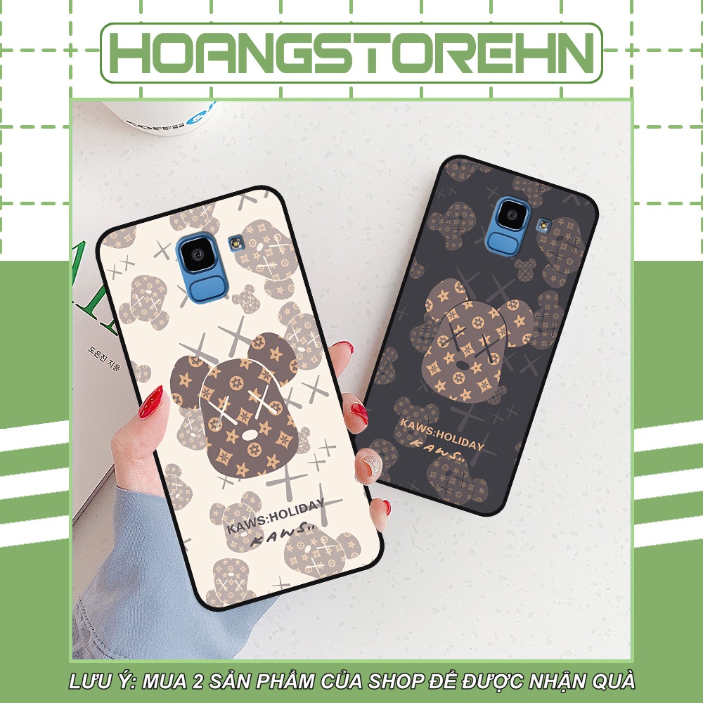 Ốp lưng Samsung J6 2018 / J6 Plus / J6+ in hình họa tiết Mountain, Be@rbrick dễ thương (T13 - T18)