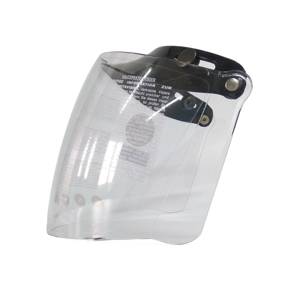Kính đen rời gắn mũ 3/4 nửa đầu 1/2 q dạng lồi