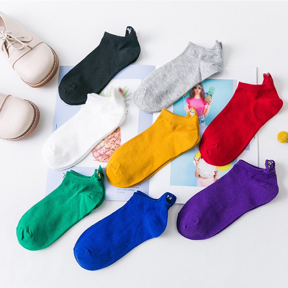 Cặp vớ cotton nhiều màu sắc thời trang cho nữ