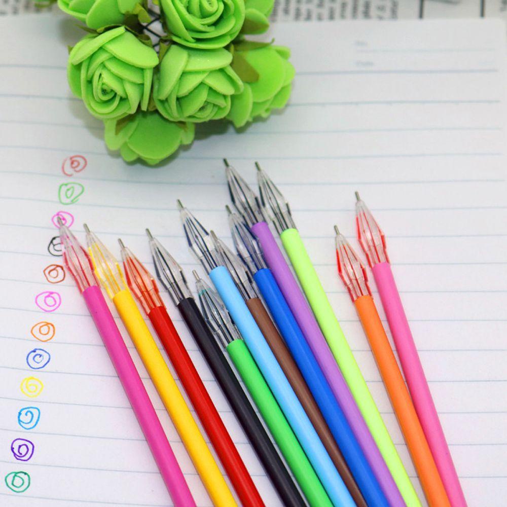 Ruột Bút Bi Ngòi 0.38mm Thay Thế Màu Sắc Tươi Sáng