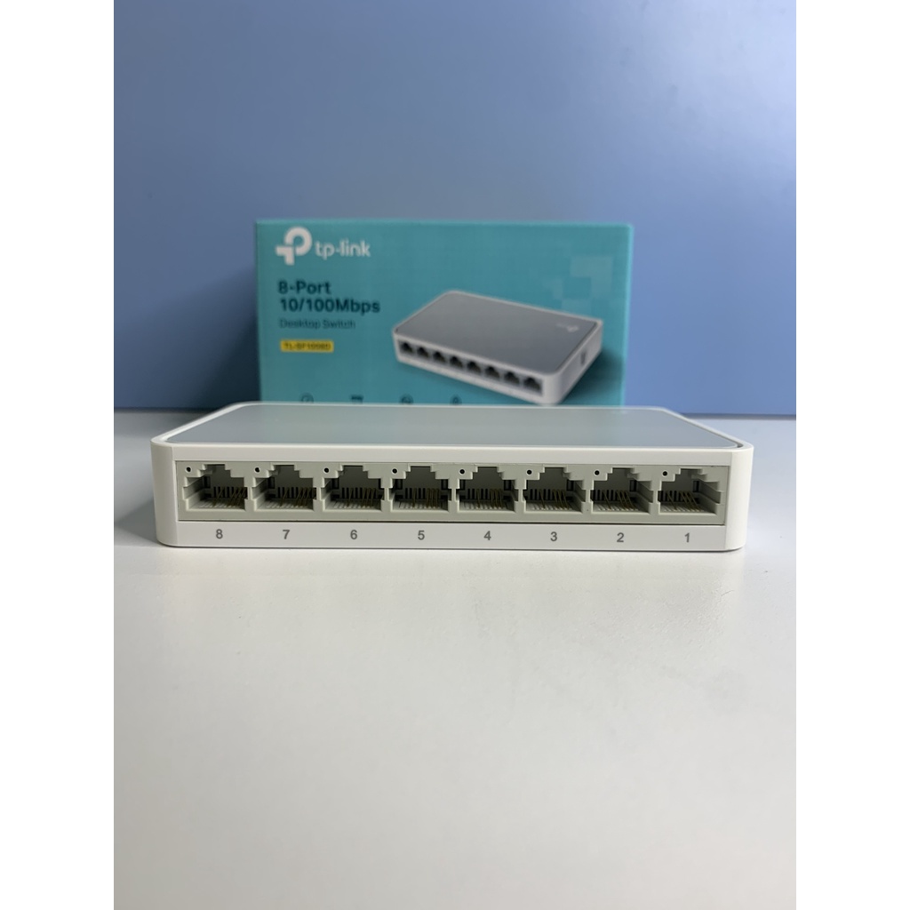 Bộ chia mạng Tplink 8 cổng - Switch TP-Link SF 1008D / 8-Port 10/100Mbps CHÍNH HÃNG