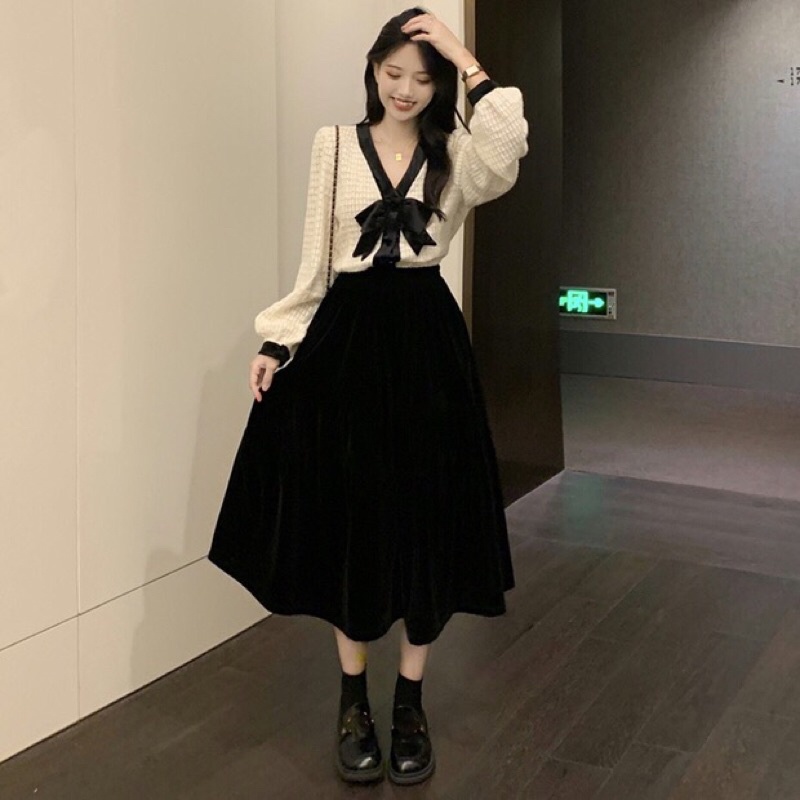 Set váy áo xinh order Taobao