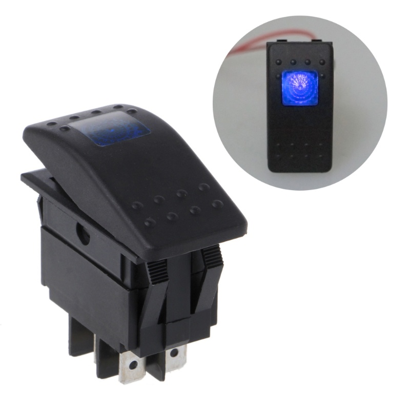 Công Tắc Nguồn 4 Chấu 12V 20A Cho Tàu Thuyền DIY