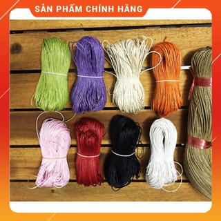 10m dây cói làm vòng tay handmade size 1 mm