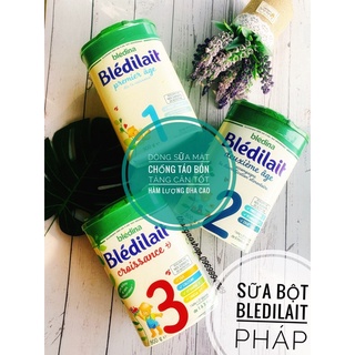 [Date2023] Sữa bột Bledilait đủ số 1 2 3 900gr nội địa Pháp