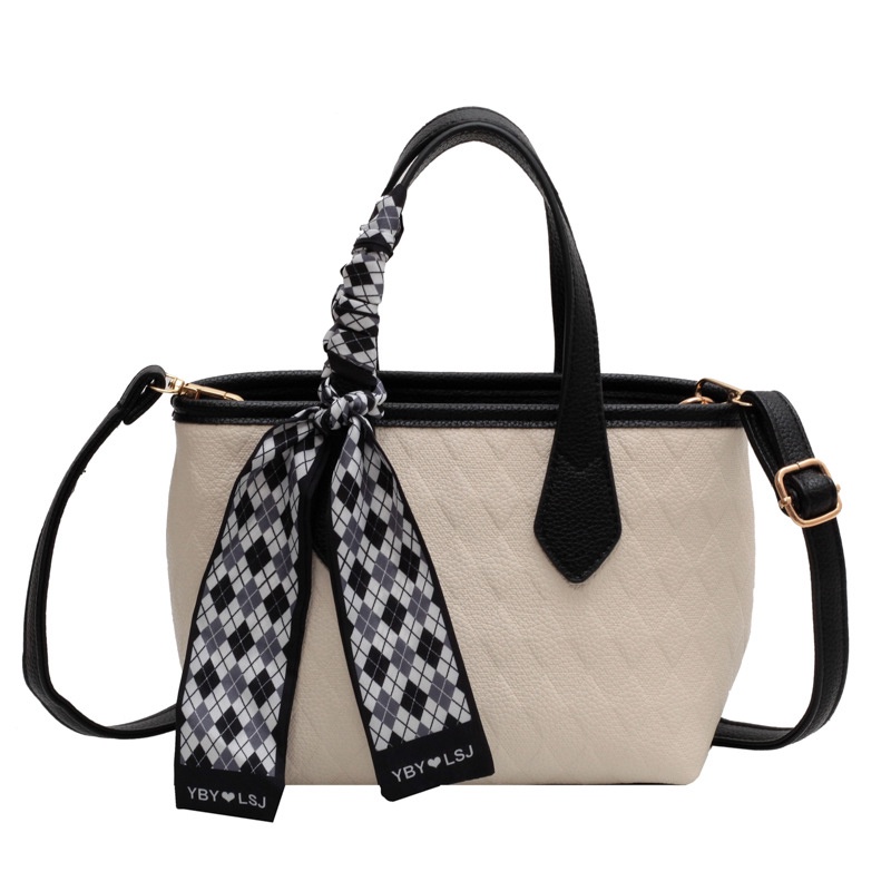 Túi Xách Màu Sắc Đơn Giản Phong Cách Phương Tây Cho Nữ