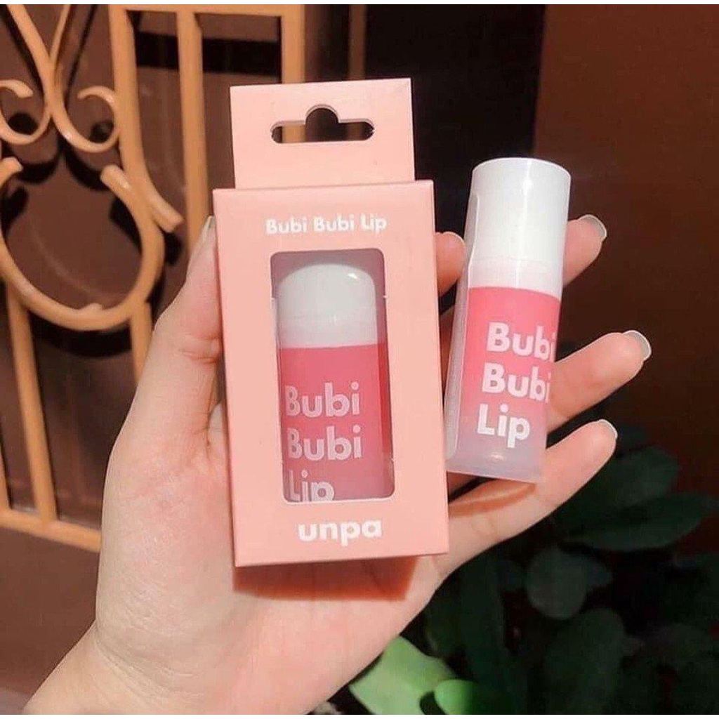 Tẩy da chết môi sủi bọt Bubi Lip, Tẩy da chết môi sủi bọt Bubi Bubi Lip By Unpa 12ml