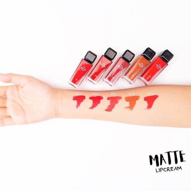 SON KEM MỊN LÌ VACOSI NATURAL STUDIO MATTE LIP CREAM