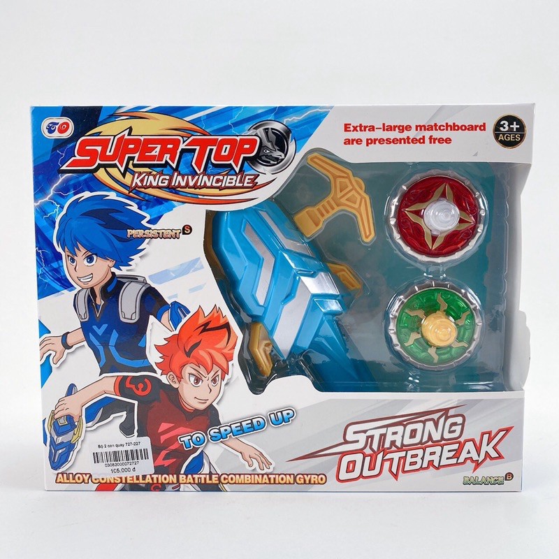 Bộ đồ chơi 4 Quay Beyblade và bàn đấu - Video,hình ảnh thật