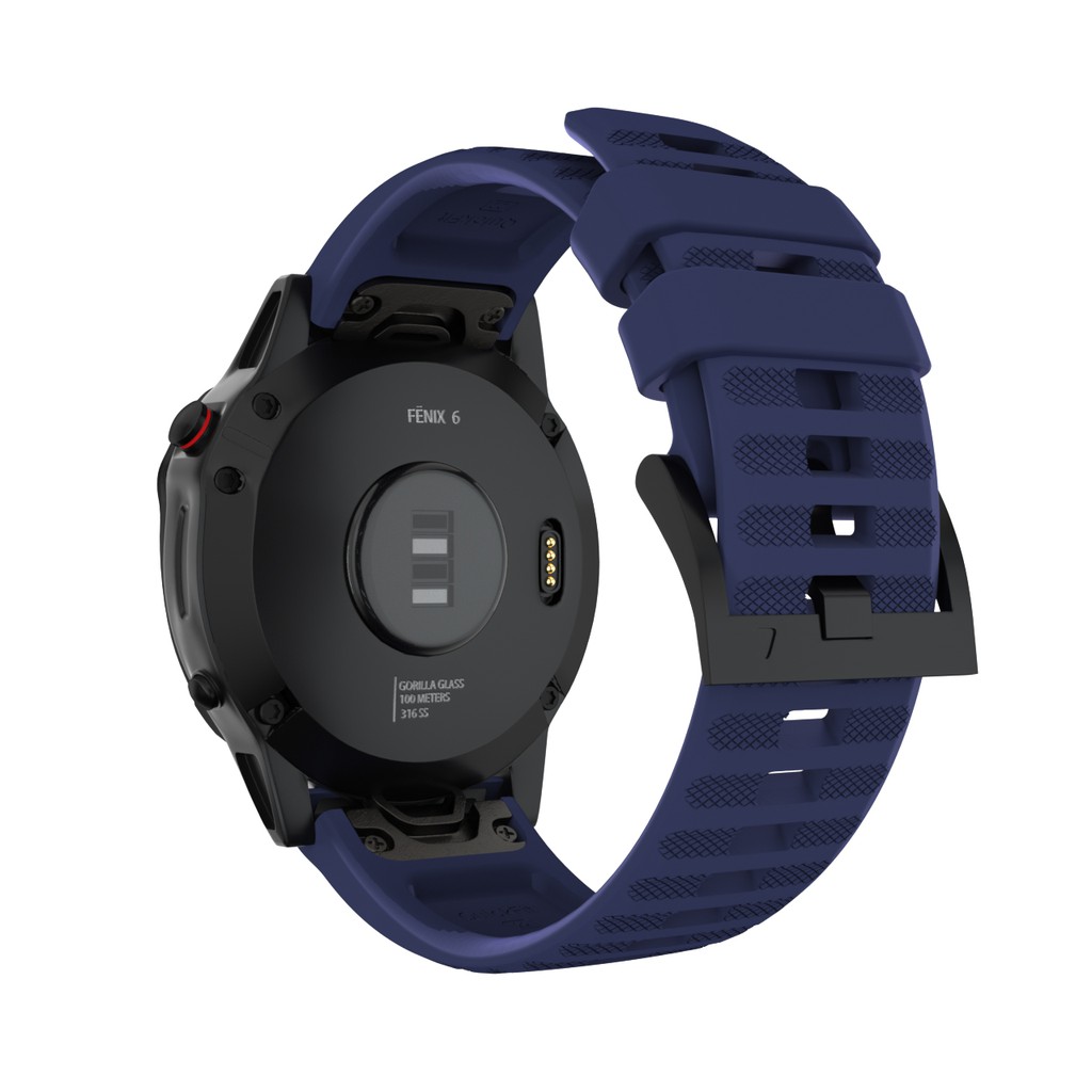 Dây Đeo Thay Thế Bằng Silicone Cho Đồng Hồ Thông Minh Garmin Fenix 6/fenix 5 Plus/Forerunner 935/945 22mm