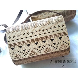 Túi xách handmade đẹp bằng gỗ