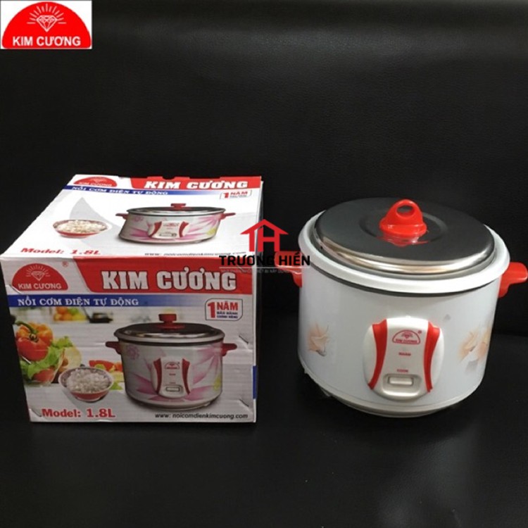 Nồi cơm điện Kim Cương nắp rời 1.8L