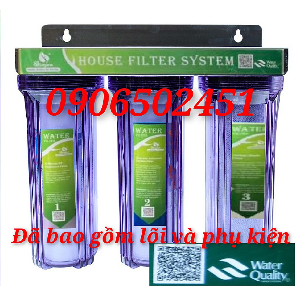 [FREESHIP 99K]_BỘ LỌC NƯỚC SINH HOẠT 3 CẤP LY 10ICNH TRONG | BigBuy360 - bigbuy360.vn