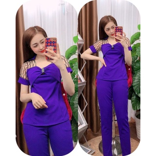 Sét bộ thun cát hàn mặc nhà. chch16