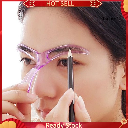 Khuôn Kẻ Mày Trang Điểm Nhanh Gọn Tiện Lợi Có Thể Tái Sử Dụng